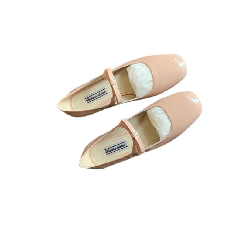 Fashion Women's Shoes New Spring Autumn Low Heels Bow Tie Shallow Cut Ballet Single Shoes Women's Mary Jane Shoes Ladies Heels