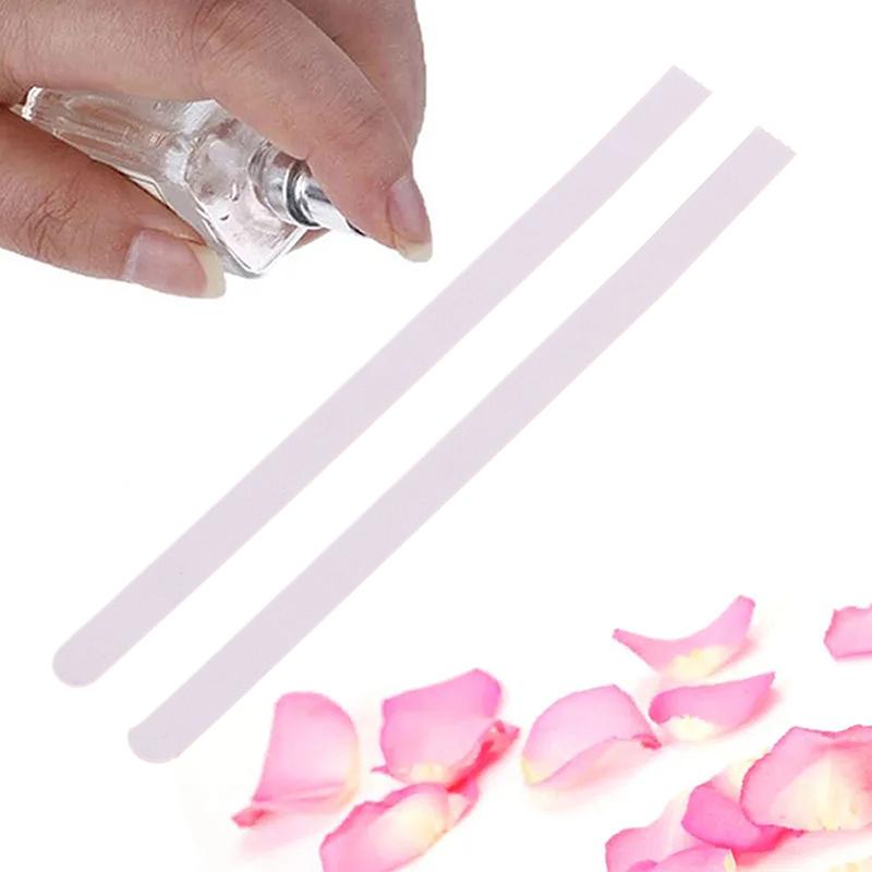 100 Pcs Aromatherapy Fragrance Perfume Essential Oils Test Tester Paper Strips Deodorization Expand Fragrance