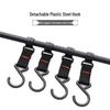 Outdoor Camping Desktop Storage Rack with Lamp Pole