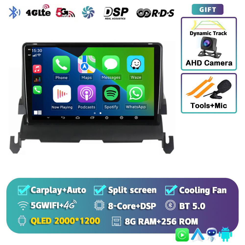 Android 14 Carplay Auto 4G+WIFI Car Radio For Dodge Journey 2009 2010 2011 2012 Multimedia Video Player 2din GPS Stereo Audio BT