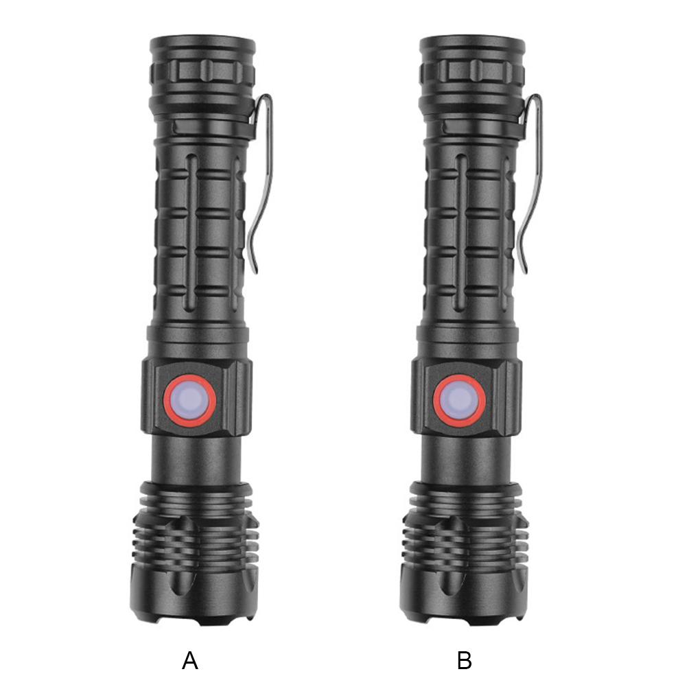Small Flashlight Super Bright Portable Torch Rechargeable Multipurpose Light Hand Lamp Lighting Outdoor Household