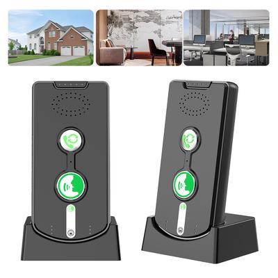 2 Way Voice Intercom Wireless Intercom System Intercomunicador for Home Hospital Office Elderly Care