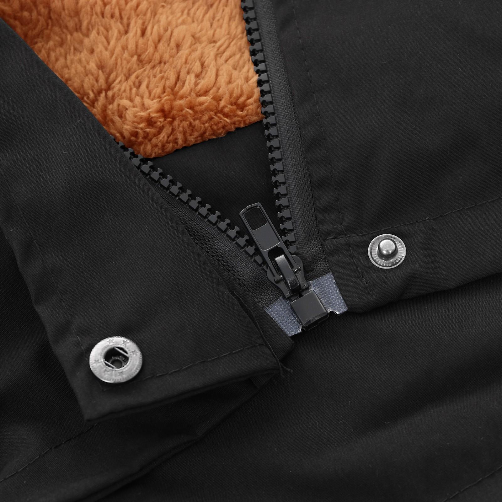 Женское пальто Женская зимняя теплая толстая длинная куртка с капюшоном Пальто — фото 10