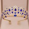 Luxury Crystal Crown Tiara with Comb Rhinestone Prom Diadem Headband Bridal Wedding Hair Accessories Jewelry Crown Tiara Gift