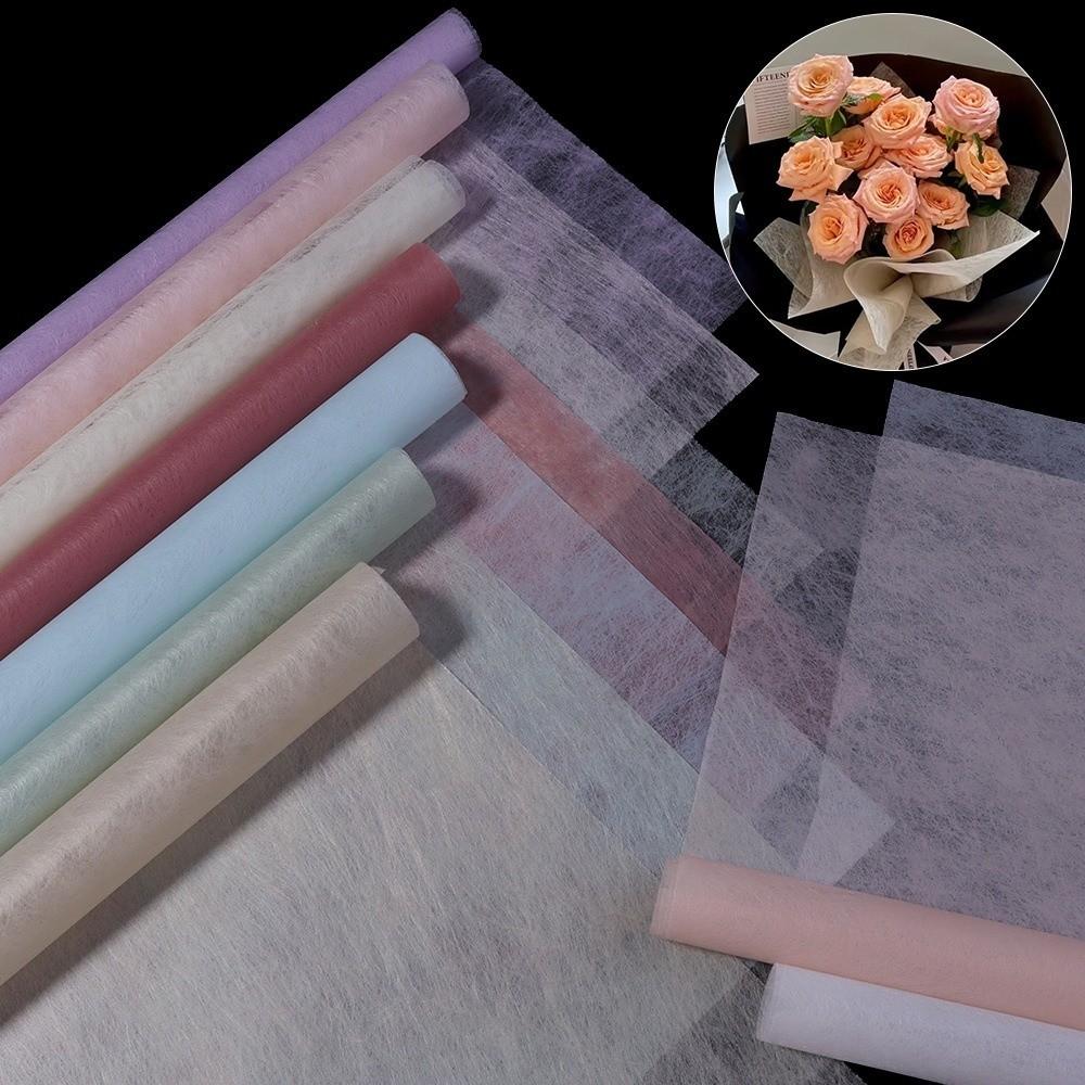 38st Mjukt Bukettpapper Dekorativt 30x30cm Blomsterpapper Floristpapper
