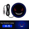 Ojo de Diablo Luz LED Decorativa para Coche Luz de Advertencia para Ventana Trasera Luz Ambiental Ojo de Diablo Accesorios de Decoración para Coche