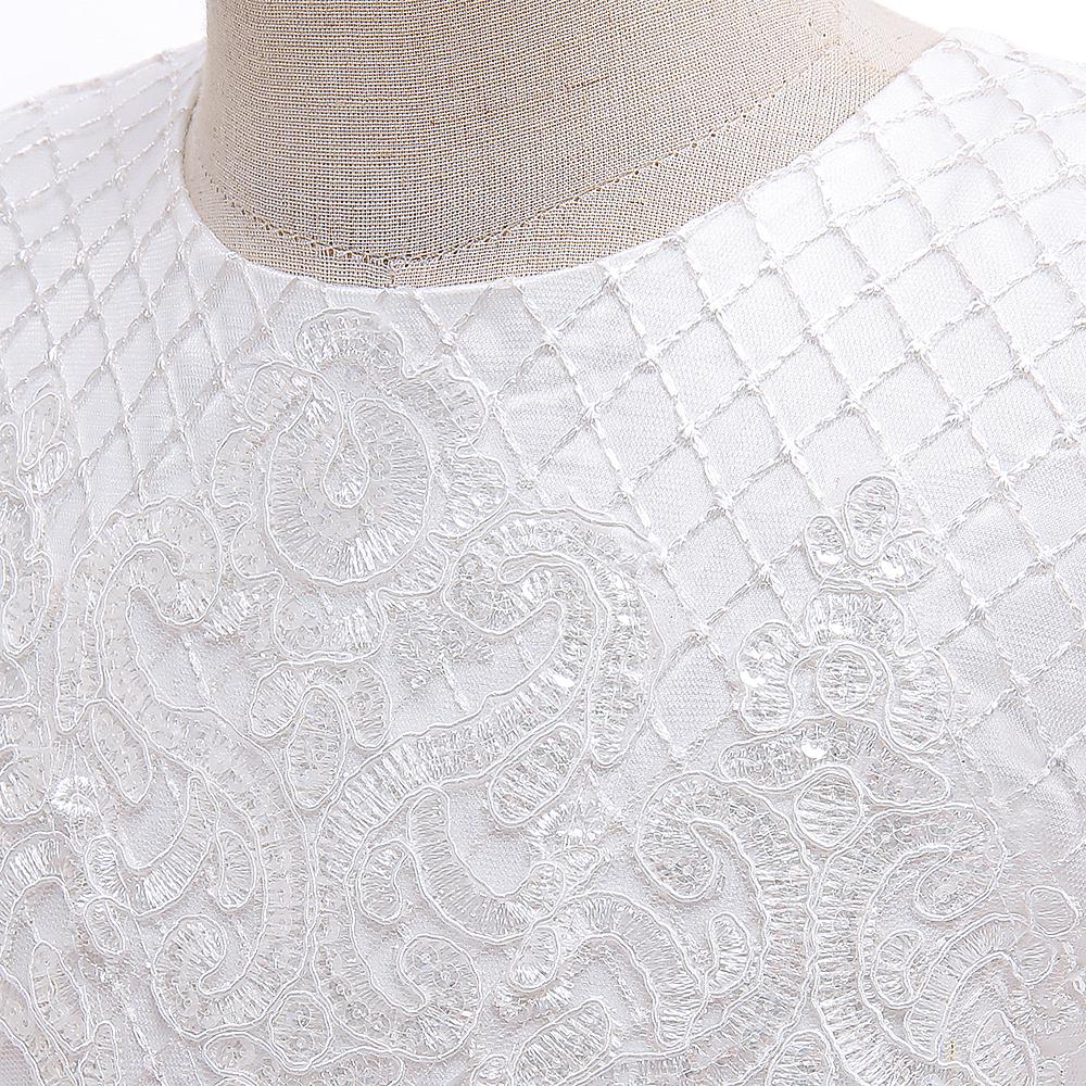 Rochie elegantă pentru fete din tul alb, formală, pentru prima comuniune, prințesă, rochie de petrecere pentru copii, pentru fetiță, nuntă, costum de domnișoară de onoare.