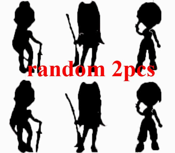 

New Kpop 6-piece Demon Hunter Girls group figurine doll, Lumimila Zoe doll, tabletop ornament model toy, blind box