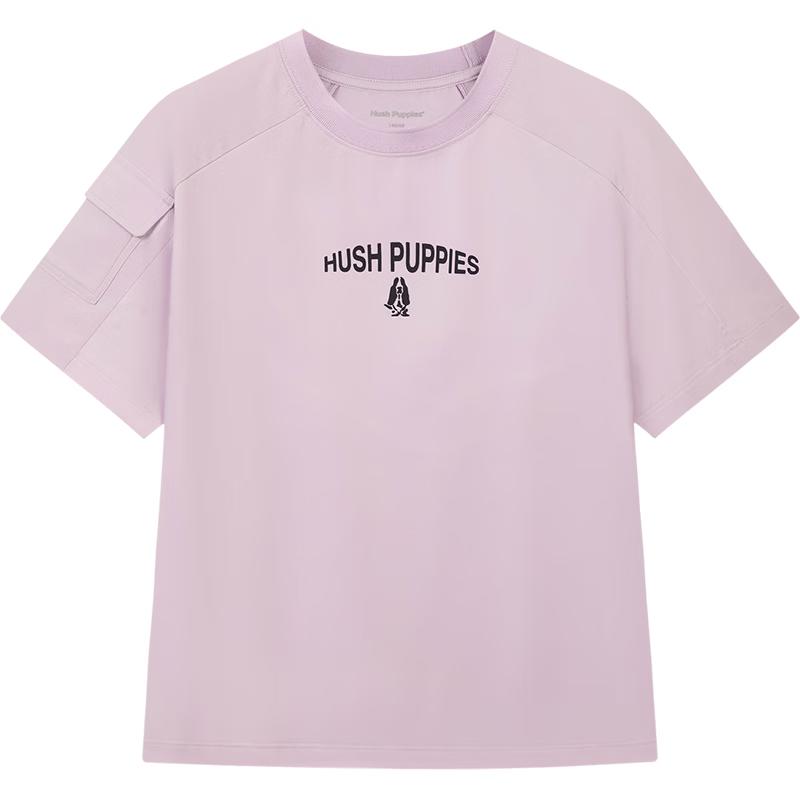 

Hush Puppies Kids Summer Quick-Dry Spliced Breathable T-Shirt 170