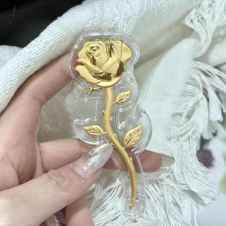 Gold Rose Red Envelope: Perfect Gift for Mother s Day, Qixi, 520, and Valentine s Day No Gold Included