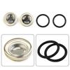 18mm Sight Glass Len & Rubber Gasket Front Motorcycle