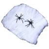 2027 Halloween Decor Halloween Glowing Spider Webs with Luminous Cobweb and Spiders for Haunted House, Horror Room Decor Props