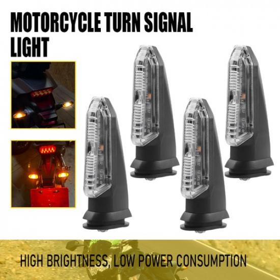 4X Turn Clear Light Indicator Signal F&R Lamp For HONDA NC750 S/X/DCT 2014-