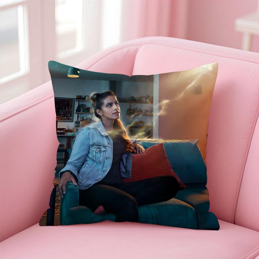 

YYasmin Yaz Khan Cushion Cover Pillow Case Soft Friendly Fabric Concealed Zipper 30X30cm