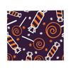 Halloween Blankets Orange Black Cats Pumpkins Bats Fuzzy Throw Blanket Airplane Travel Decoration Ultra-Soft Warm Bedspreads