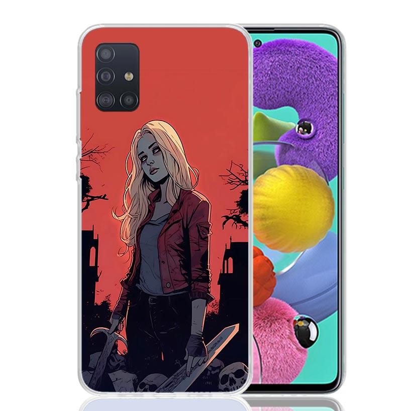 The Vampire Slayer Buffy Phone Case For Samsung Galaxy A52 A32 A22 A12 A02S A50S A30S A51 A31 AA71 Note 20 Ultra 10 S10 Plus Gal