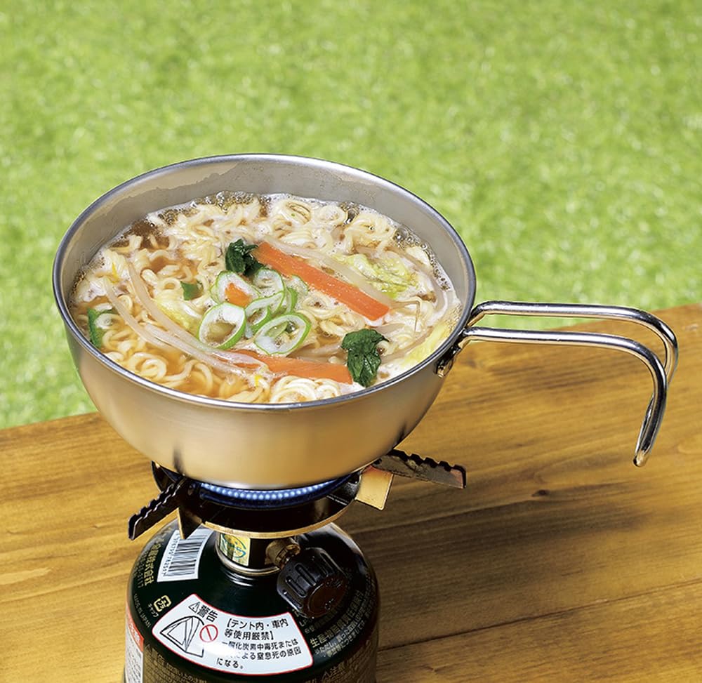 Yokoyama Sierra Cup Bowl 15cm Handled Colander with Leather Cover Tsubame-made & & EJSB-550