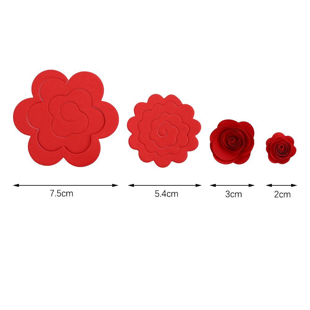 Partially Prepared Products Manual Material Rose Origami Paper Folding Origami Art Craft Paper