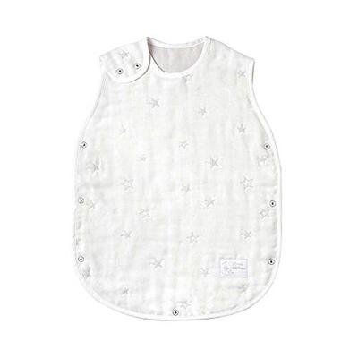 10mois Fluffy Gauze (6-Layer Gauze) Baby Sleeper, 100% Cotton, White, 58cm Length, For Newborns To 3 Years Old, Product Number: 20151055