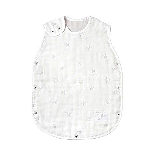 10 месяцев пушистая марля (6-слойная марля) Слип для новорожденного, 100% хлопок, белый, длина 58 см, для новорожденных до 3 лет, номер продукта: 20151055