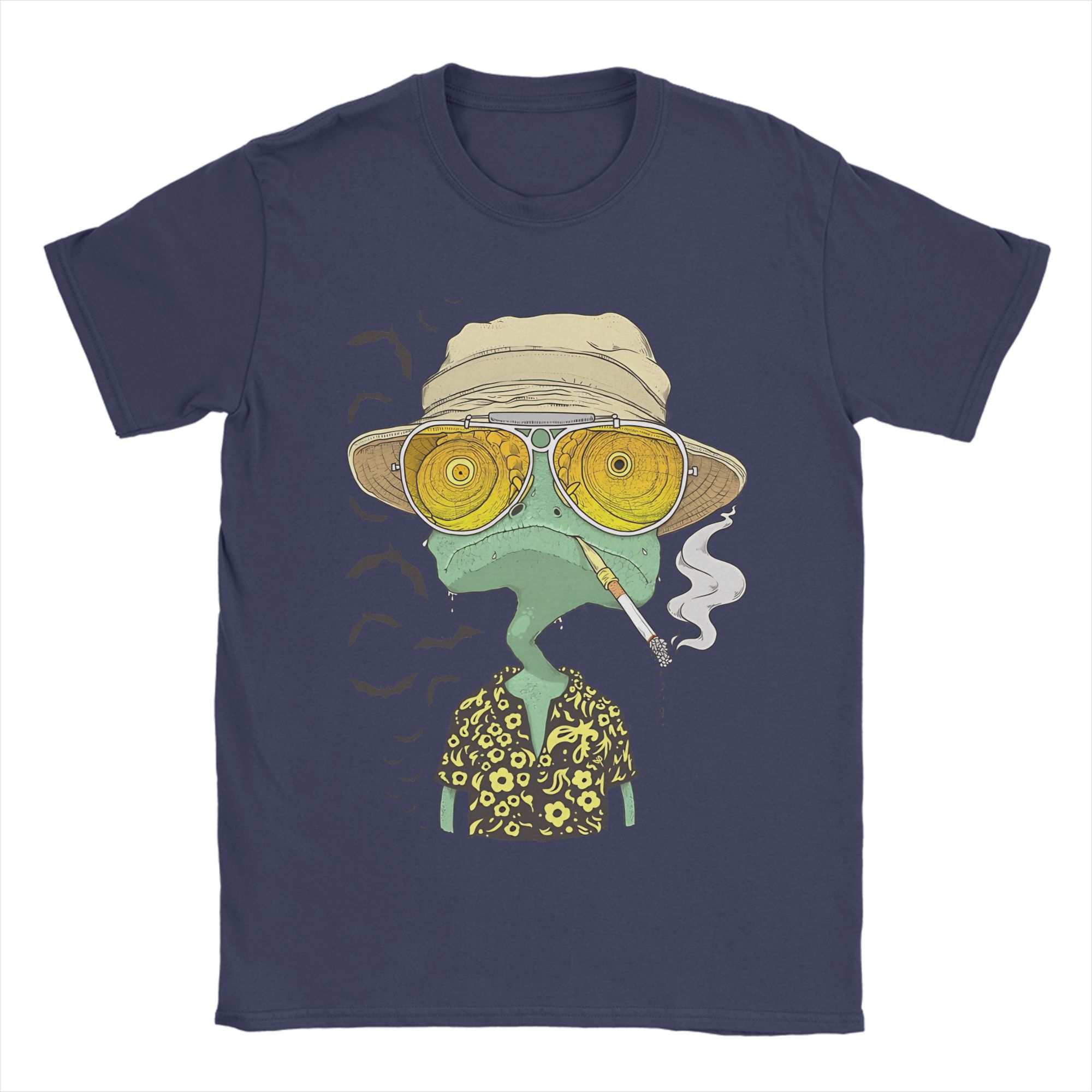 

Men TShirt RANGO DUKE Lizard Hipster Cotton Tee Shirt Short Sleeve T Shirt Round Collar Clothing Plus Size 4XL
