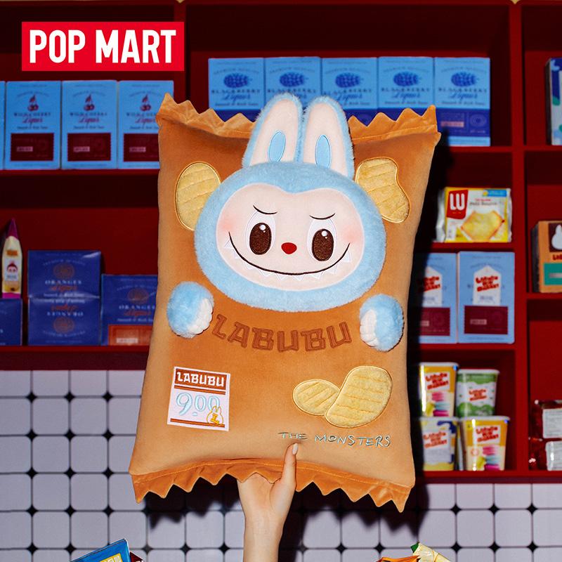 Ny POP MART THE MONSTERS Labubu Strange Flavor Convenience Store-kolleksjon, Potetgulltrendbaserte produkter PPMT-2506-0014