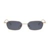 Polygon Sunglasses Men Women Metal Frame Vintage Small Sun Glasses UV400 Protection Designer Eyewear Ladies Shades