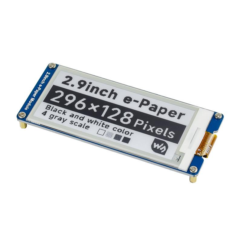 2.9inch e-Paper E-Ink display module option 296x128 For Raspberry Pi / Jetson Nano