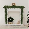 Christmas Cat Tail Vine & Cypress Leaf Green Decor
