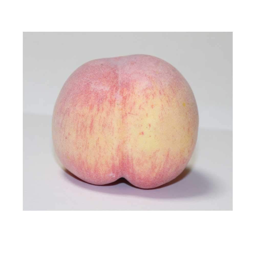 GuCra Peach Lifelike Set of Food Fruit Models Models, 3, Samples, (UP)