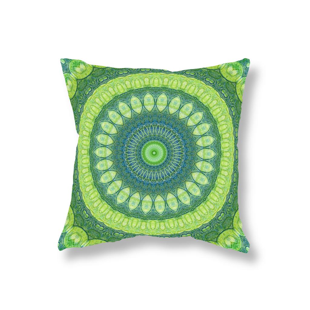 Poszewka na poduszkę dekoracyjną z nadrukiem geometrycznej mandali Pokrowiec na poduszkę do dekoracji sofy, pokoju, szafki nocnej, biura, krzesła do gier Pokrowiec na poduszkę do wystroju domu