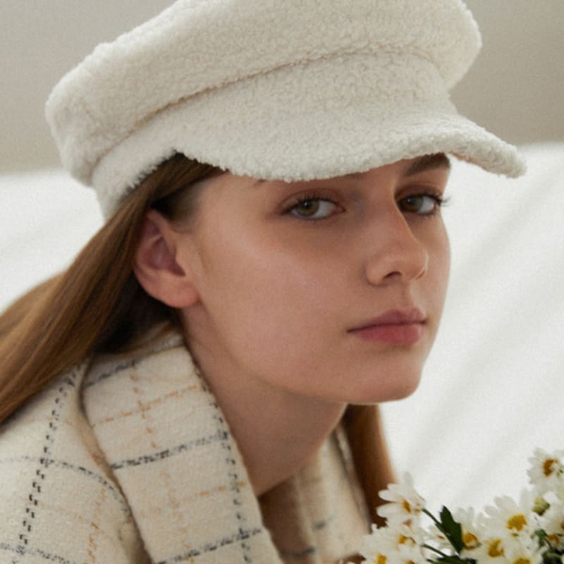 TATIANA Cityscape Boucle Sailor Cap HT8155 2 Colors