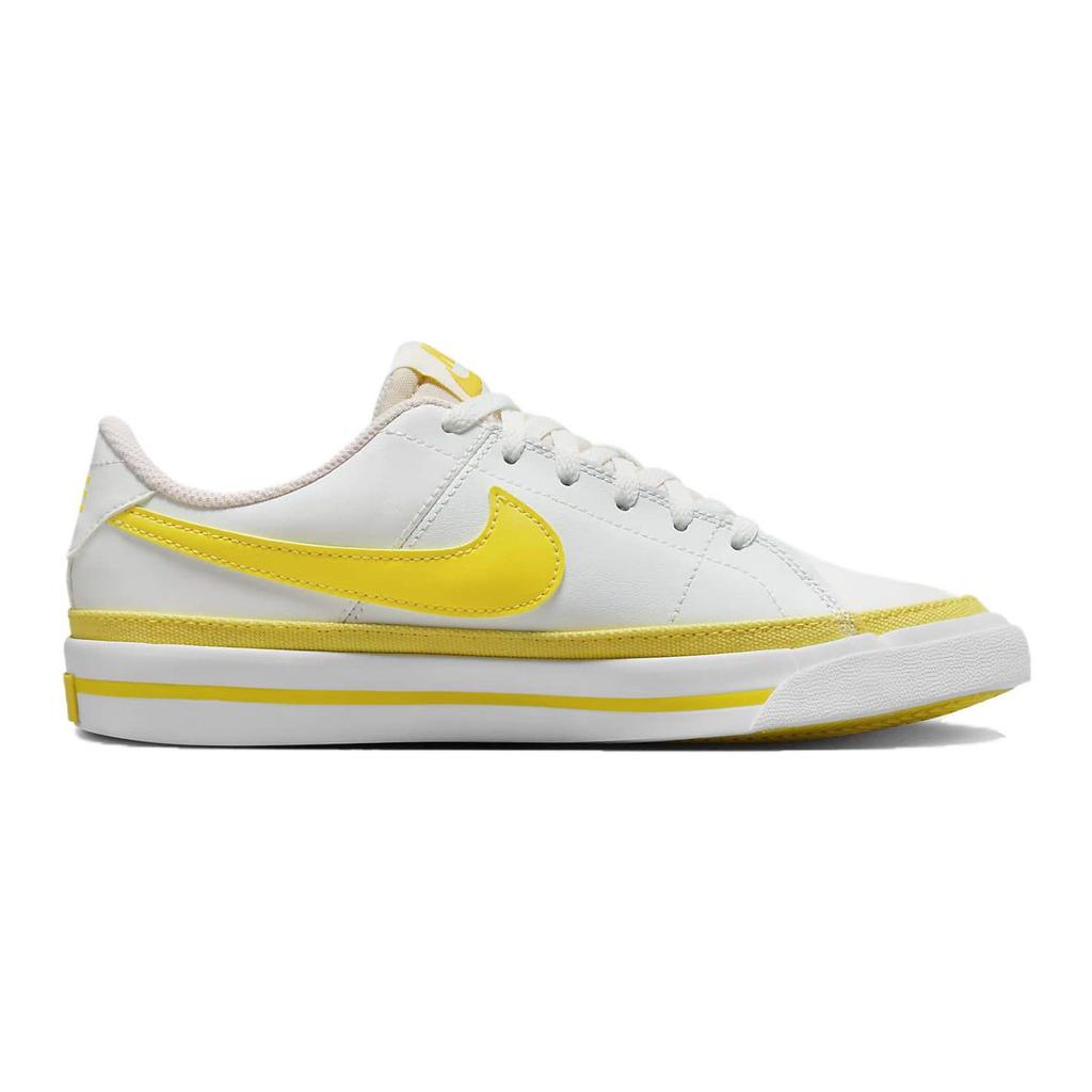 Nike Court Legacy GS Opti Yellow Kids Sneakers White Summit-White DA5380-119