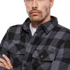 Winter Jacket Brandit Lumberjacket (9478) Black/grey