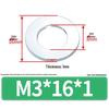 Extra Large Galvanized Metal Flat Washer (Sizes M1.6-M14)