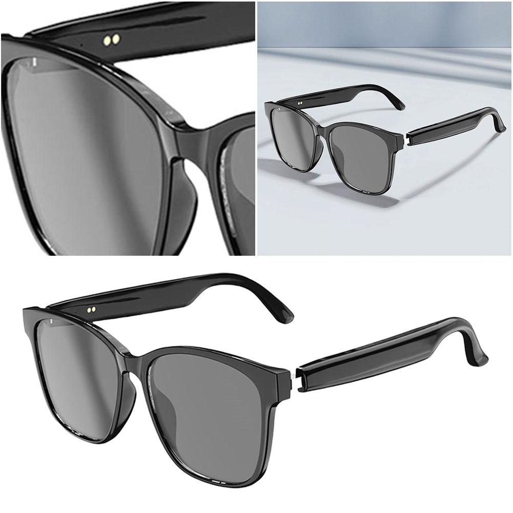 AI Glasses Wireless Earbuds Automatic Voice Translation Audio Glasses BT 5.4 AI Translator Glasses for Sports Meeting Recording