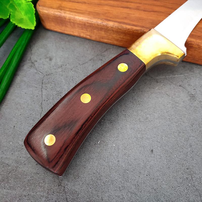 Stainless Steel Kitchen Utility Knife Fish Sculpture Knives Boning Knife Cleaver Fruit Cutter