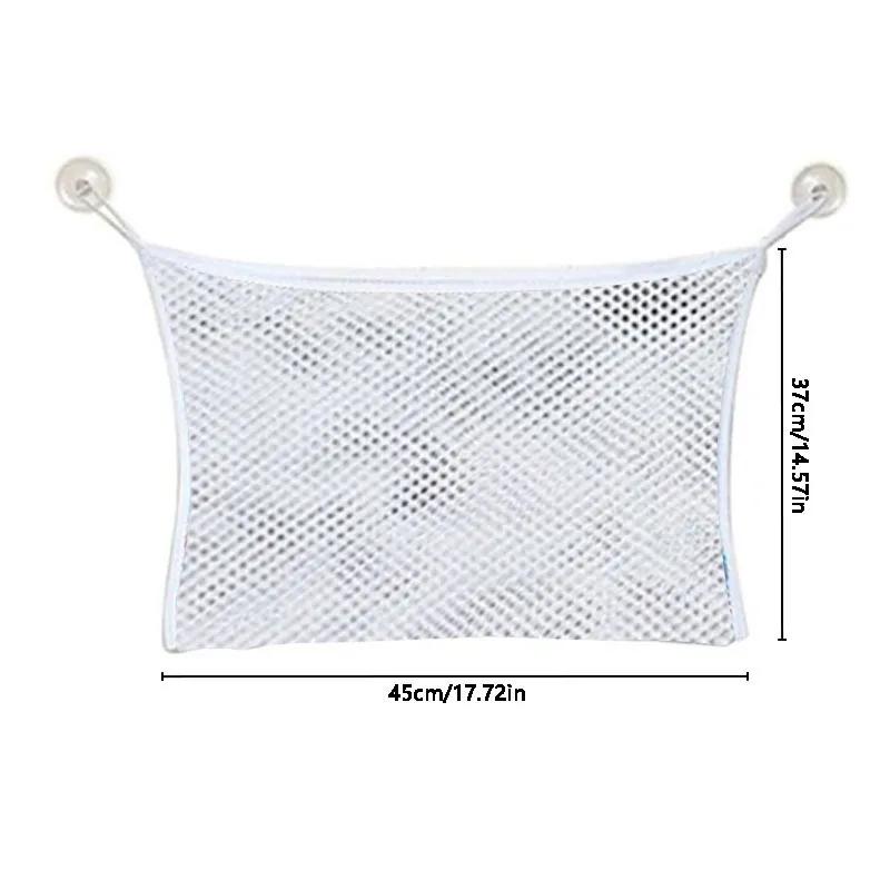 

1PC Children s Bathroom Mesh Bag Bath Toy Folding Bag Water Play Toy Storage Bag Bathtub Hanging Bags