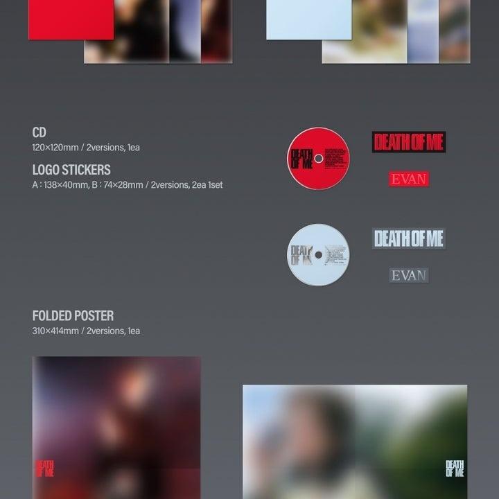 EVAN - [DEATH OF ME] 1st Mini Album