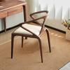 Wood Furniture Chair Indoor Living Room Chaises Lounge Chair Dining Chairs Chaise