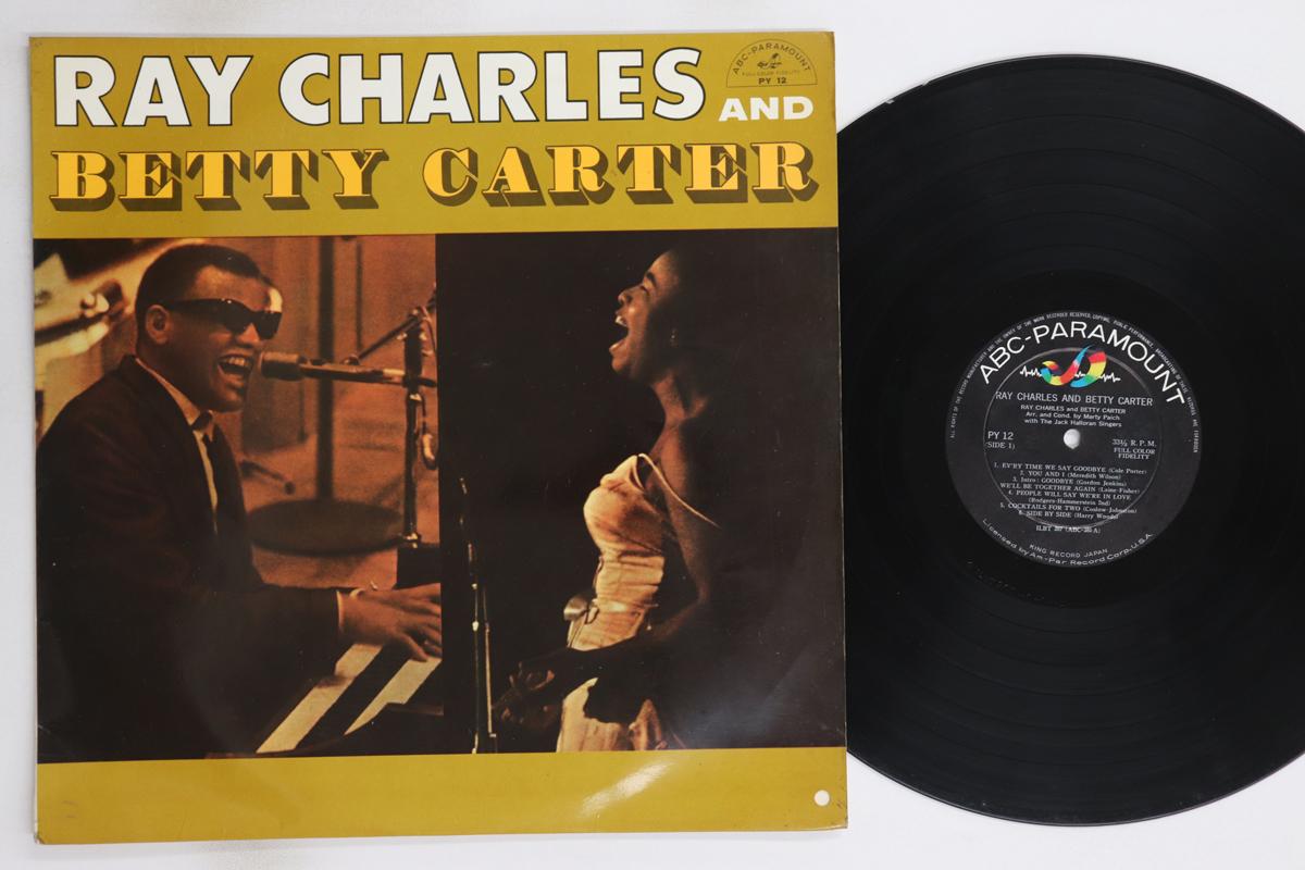

LP Record RAY CHARLES, BETTY CARTER - Ray Charles And Betty Carter PY12 ABC PARAMOUNT 1962 Japan Soul/Funk Used