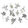 20pcs Angel Charms Pendant Zinc Alloy Metal Small Elf Girl DIY Jewelry Making Accessories Findings for Necklace Bracelet
