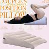 Large Sex Pillow Position Cushion Sex Toys Inflatable Ramp Furniture for Couples Triangle Positioning Deeper Support Wedge Grey
