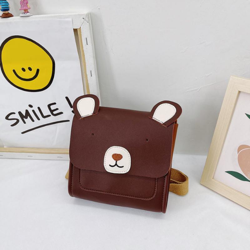 

Adorable Cartoon Bear Backpack For Kids Stylish Fashionable Preschool Backpack In Cute Colors Coffee Bear