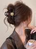 2025 Leopard Print High-End Large Shark Hair Clip for Women