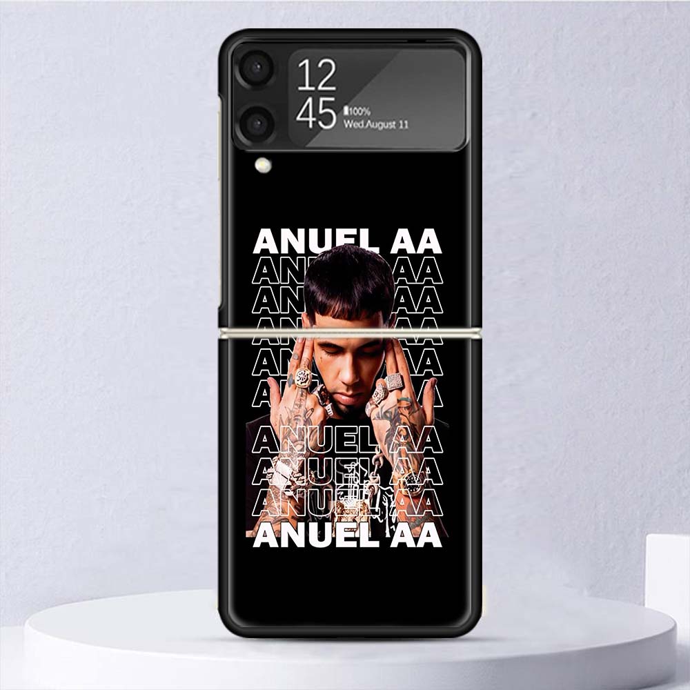 

Anuel AA Real H-Hasta La M-Muerte Shockproof Case For Samsung Galaxy Z Flip 7 6 5 4 3 5G Phone Cover Z Flip3 Flip4 Flip5 Flip6 F Samsung Z Flip 5