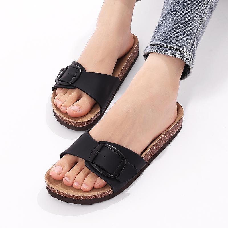 Fashion Smile Fashion Sandals For Women Flat Sandals Outdoor Beach Shoes Casual Vacation Nonslip Slippers Walking Cushion Women Sandals