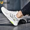 Scarpe da tennis bianche da uomo nuove estive Scarpe da tennis da uomo antiscivolo traspiranti Scarpe da corsa casual
