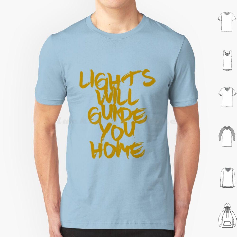 Lights Will Guide You Home T Shirt Big Size 100 Cotton Chris Music Music Of The Spheres Band Song