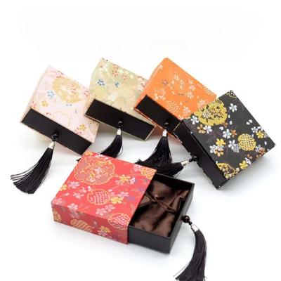 Retro Chinese Drawer Style Jewelry Gift Box for Bracelet, Necklace and Tassel Ornaments